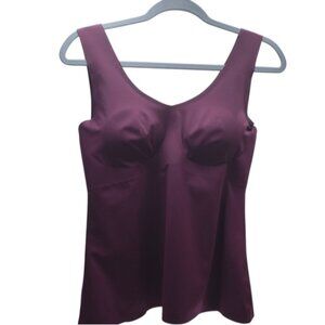 Knix Purple Tank XL 2022-1623 Scoop Neck Wireless